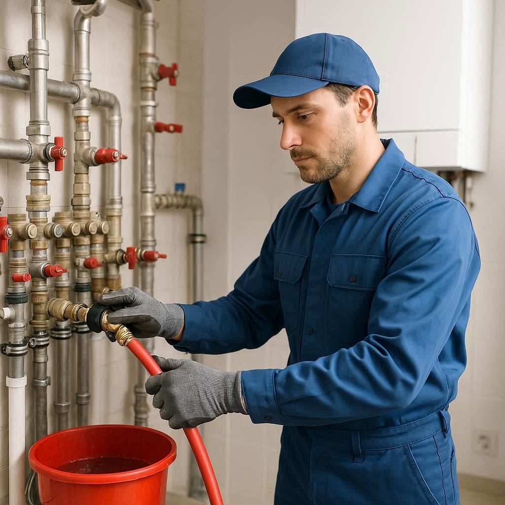 Промывка системы отопления в многоквартирном доме в Зарайске